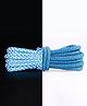 Oh! Pair Cotton Glow in the Dark Shoe Lace - Light Blue (100 cm)