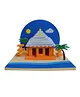 Maalona | Create Your Own Ganpatipule Temple | DIY Model Kit | Authentic Indian Heritage Model Building kit for Boys and Girls Above 4 Years | Multicolor | 35 Pieces