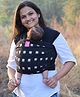 Anmol Baby Ergonomic Hybrid Wrap Baby Carrier - Black & White
