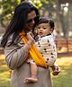 Anmol Baby Ergonomic Hybrid Wrap Baby Carrier - Ikat Tulip Yellow