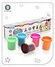 Aditi Toys Creative Dough Refill Pack - Set of 5 Multicolor Dough Packs for Kids' Craft and Creativity