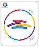 Aditi Toys Detachable Multicolor Hula Hoop - Inter-Lockable Fitness and Exercise Hoop for Kids & Adults, BIS Approved