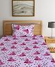 Ambra Linens Kids Bed Sheet Set, Princess print-Pink