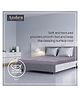 Ambra Linens Fitted Bed Mattress Protector/Cover, Single-Grey