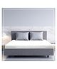 Ambra Linens Fitted Bed Mattress Protector/Cover, Single-White