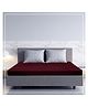 Ambra Linens Fitted Bed Mattress Protector/Cover, King-Fuchsia