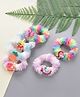 Babyhug Rubber Bands & Scrunchies With Applique Pack of 6 - Multicolor