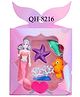 Flaze Mermaid Eraser Set Mermaid Princess Eraser for Kids School Students Gift Items Cute Eraser Set for Girls