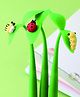 AKN TOYS Grass Insect Floppy Pens for Kids Gel Pens Set for School & Office - Flexible Cartoon Pen for Office, School Ball Point Pens, Stationery Items for Kids - (Set of 3)