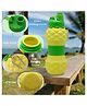 AKN TOYS Folding 600 ml Silicone Collapsible Water Bottle Cute Design for Children, Silicone Sports Water Bottle for Outdoor Sports Water Bottle (Pineapple)