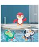Azhari Wind Up Swimming Penguin Bath Toy Toddlers Swimming Floating Playing Toy in Bathroom Beach Pool Colourful Water Toys Pack of 1 Color & Design May Vary
