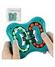 Azhari Magic Bean Cube Rotating Decompression Finger Gyro Ball Spinning Magic Bean Spinner Toy Stress Relief Rotation Cube Color May Vary