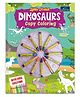 Little Artist Dinosaurs Copy coloring for kids