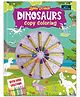 Little Artist Dinosaurs Copy coloring for kids