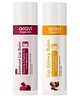 Aravi Organic Tinted & Untinted Lip Balm Combo with SPF 50+++ for Lip Brightening For Dark Lips (Pack of 2)