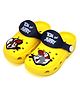 Svaar Tom & Jerry Featuring Characters Applique Detailed Perforated Clogs - Yellow