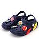 Svaar Warner Bros Featuring Tom & Jerry Patch Designed Clogs - Navy Blue