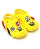 Svaar Warner Bros Featuring Tom & Jerry Patch Designed Clogs - Yellow
