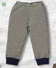 Pranava 100% Organic Cotton Striped Pant - Yellow & Black