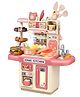 NEGOCIO Dream Kitchen Playset Toy Pretend Play Realistic Cooking Action Modern Kitchen Set Light Up Stove Real Like Working Sink- PACK OF 1 - COLOR MAY VARY