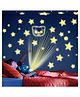 NEGOCIO Animal with Night Light Projector, Star Night Light Plush Toys with 6 Coloured Lights  - PACK OF 1 - COLOR MAY VARY