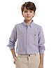 Rare Ones Full Sleeves Solid Shirt - Pastel Purple