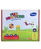 Toysaga Fun Fractions| 2 Fraction Sets, Circle and Square| Arithmetic Montessori Toy| Math Manipulative| Numbers Educational & Fun Game| Shape Builder and Art Activity for Kids - 62 Pieces