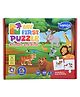 Toysaga My First Puzzle| Animals & Birds| Set of 10 Jigsaw Puzzles (40 Pieces) for Kids Above 2+ Years| 20 Matching Adults to Young Ones Activity| Fun & Educational Game| Gift for Boys & Girls