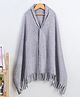 Babyhug 100% Cotton Breast Feeding Multi Purpose Nursing Solid Scarf - Grey