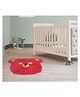 AAZEEM   Teddy Bath Mat for Bathroom Entrance Soft Floor Mat / Doormat for Home / Anti Skid mat for Bathroom / Floor Kids mats for Home Cotton Abstract Doormat /Red- pack of 1