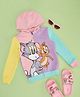 Pantaloons Junior Cotton Warner Bros Featuring Full Sleeves Tom & Jerry Character Printed Sweatshirt - Purple