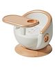 Mealtime Chair with Detachable Tray - White