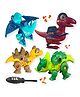 Sanjary DIY 4pcs Dinosaur Toy with Screwdrivers for kids color design may vary