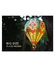 Sky Goodies Big Blue Hot Air Balloon DIY Paper Lamp Shade