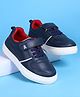 Pine Kids Casual Shoes with Velcro Closure - Navy Blue
