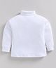 Nottie Planet Cotton Knit Full Sleeve Solid Tee - White