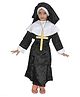 Kaku Fancy Dresses Our Community Helper Nun Costume Set - Black & White