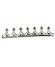 Kaku Fancy Dresses Crown Designed Headband - Multi Colour