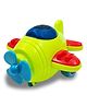 KiddyBuddy Key Operated Aeroplane Wind Up Toy - (Color & Design May Vary)