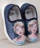 Kidsville Disney Princess Featuring Frozen Detailed Slip On Shoes - Navy Blue