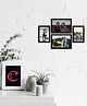 eCraftIndia Memory Wall Collage Photo Frame - Set of 4 Photo Frames for 2 Photos of 4