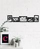 eCraftIndia Memory Wall Collage Photo Frame - Set of 5 Photo Frames for 4 Photos of 4