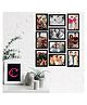 eCraftIndia Memory Wall Collage Photo Frame - Set of 10 Photo Frames for 10 Photos of 5