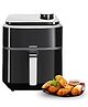 Hafele NOIL STEAM Air Fryer, 6.3L Digital Air Fryer with 360° Steam + Rapid Air Circulation Technology & Touch Panel, 8 Preset Menus, Non-Stick Air Fry Basket, 1800W, Black