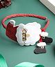 Tipy Tipy Tap Christmas Theme Santa Claus Designed Hair Band - Red