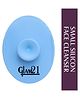 Glam21 Small Silicone Cleanser Scrubber for Blackhead, Dullness Removing Cleansing Tool Pack of 1 - Blue