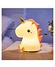 Happy Hues Unicorn Night Light Squishy LED Animal Lamp-3-Level Dimmable Nightlight for Kids- Kawaii Room Décor Gift for Kids