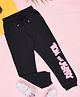 Pantaloons Junior Warner Bros Featuring Tom And Jerry Text Printed Joggers - Black
