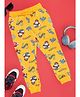 Pantaloons Junior Cotton Football Printed Joggers - Yellow