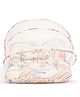 Baybee Baby Bedding Set for New Born Baby, Bed Mattress with Mosquito Net & Neck Pillow,  Sleeping Nest Travel Bed for Baby Infant Toddler Bed Set for Baby (Orange)